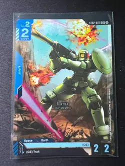 Leo Alternate Art Foil - ST02-007 C+ NM - Gundam TCG Card Game - Image 1