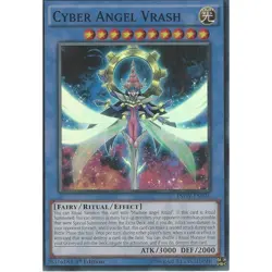 INOV-EN036 CYBER ANGEL VRASH SUPER RARE UNL EDITION NEAR MINT YuGiOh TCG - Image 1