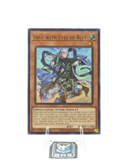 Sage With Eyes of Blue BLC1-EN014 -1st Edition NM- Holo Rare Silver Yugioh Card - Image 1