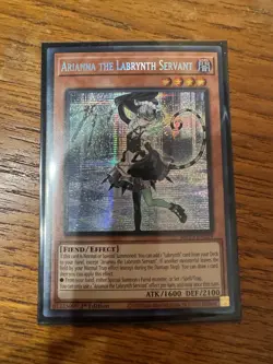 Yugioh! Arianna the Labrynth Servant - MP23-EN229 - Prismatic Secret Rare - 1st - Image 1
