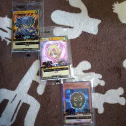 Judge Man and Harpy Girl YuGiOh Card Set Level 4 attack 200 defense 200 used - Image 1