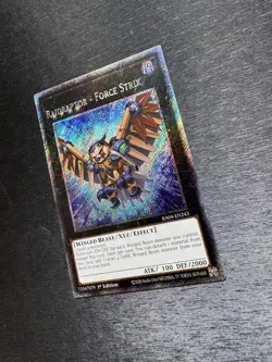 YuGiOh! Raidraptor - Force Strix RA04 - Error Misprint Name Shift 1st Edition NM - Image 4