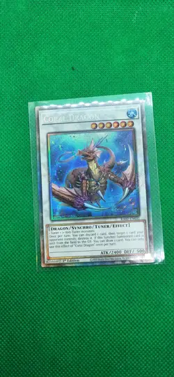 Coral Dragon-Super Rare -RA02-EN031- 1st Edition YuGiOh TGC Card - NM/M - Image 2