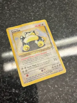 Snorlax 030/130 Base Set 2 Regular Rare HP/DMG Vintage 2000 Pokemon Card - Image 2