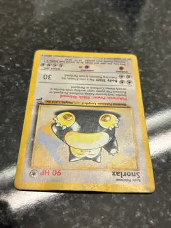 Snorlax 030/130 Base Set 2 Regular Rare HP/DMG Vintage 2000 Pokemon Card - Image 4