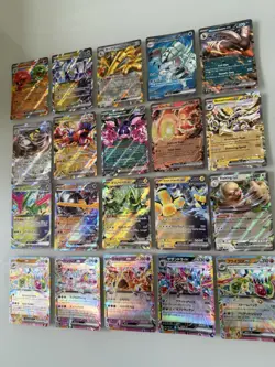 Pokemon TCG 20-Card Bundle EX’s Full Art Rare Holos Mint English & Japanese - Image 2