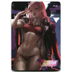 Goddess Story Waifu Card Lucky Goddess 2 Zero Two UR-23 Darling in the Franxx - Image 1