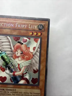 Injection Fairy Lily LOD-100 1st Edition Secret Rare Yugioh Card - Image 4