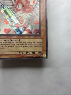 Injection Fairy Lily LOD-100 1st Edition Secret Rare Yugioh Card - Image 5