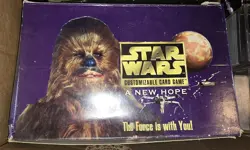 Star Wars Customizable Card Game Dagobah Hoth A New Hope Two Player Game 1996 - Image 1