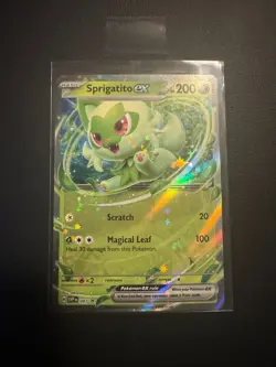 NM Pokemon Sprigatito EX SVP087 Black Star Promo Card - Image 1