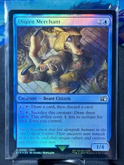 Qiqirn Merchant - FOIL - MTG - Final Fantasy - FIN - 0065 - COMMON ~ NM - Image 2