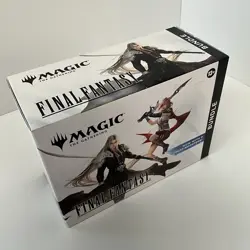 MTG Final Fantasy Bundle Box *New Sealed* 9 Packs + Dice + Land w/ Free Shipping - Image 1