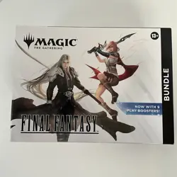 MTG Final Fantasy Bundle Box *New Sealed* 9 Packs + Dice + Land w/ Free Shipping - Image 2