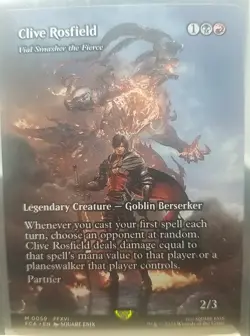 Clive Rosfield - Vial Smasher the Fierce (Showcase) Final Fantasy: MTG - Image 1