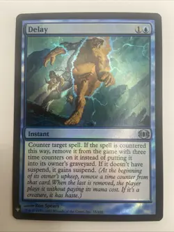 Delay -Foil Light Play MTG Mystery Booster Retail Edition Foils - Image 1