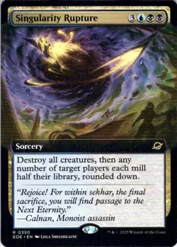MTG Singularity Rupture (Extended) (350) | NM | Edge of Eternities (EOE) - Image 1
