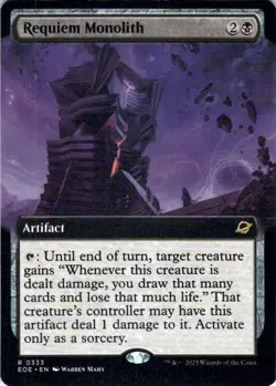MTG Requiem Monolith (Extended) (333) | NM | Edge of Eternities (EOE) - Image 1