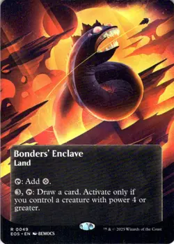 MTG Bonders' Enclave (Borderless) (49) | NM | Edge of Eternities (EOS) - Image 1