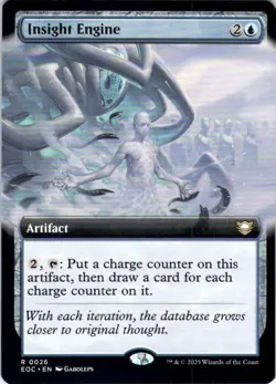 MTG Insight Engine (Extended) (26) | NM | Commander: Edge of Eternities (EOC) - Image 1