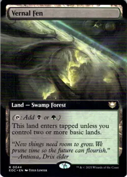MTG Vernal Fen (Extended) (44) | NM | Commander: Edge of Eternities (EOC) - Image 1