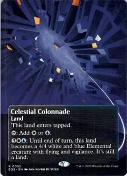 MTG Celestial Colonnade (Borderless) (52) | NM | Edge of Eternities (EOS) - Image 1