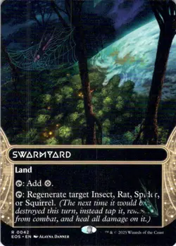 MTG Swarmyard (Borderless) (42) | NM | Edge of Eternities (EOS) - Image 1