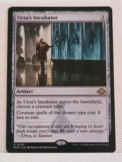 MTG Urza's Incubator Regular Modern Horizons 3 #0297 Rare Near Mint - Image 1