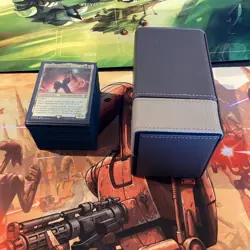 MTG Limit Break Cloud, Ex-SOLDIER Commander Final Fantasy With Deck Box - Image 2