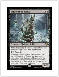1x Emperor of Bones, Modern Horizons 3, Magic MTG NM - Image 1