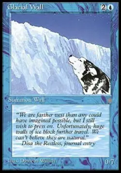 Glacial Wall - Medium Play MTG Ice Age - Image 1