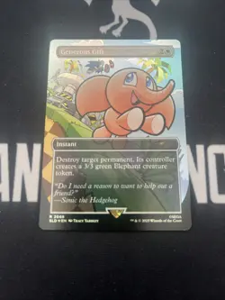 Foil Secret Lair Generous Gift x1 Magic Cards MTG Sonic - Image 1