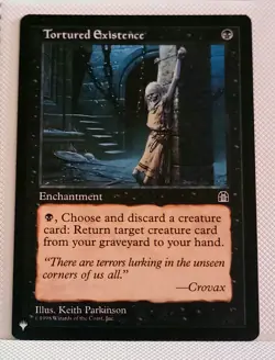 MTG Tortured Existence Stronghold Regular Near Mint - Image 1
