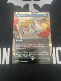 Foil Secret Lair Fabricate x1 Magic Cards MTG Sonic - Image 1