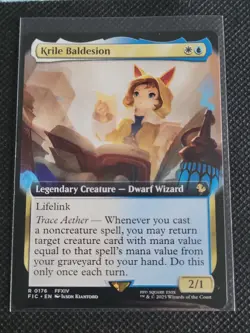 Krile Baldesion - #176 - Rare - Extended Art - MTG: Final Fantasy - FIC - Image 1
