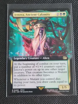Jenova, Ancient Calamity - #493 - Rare - Extended Art - MTG: Final Fantasy - FIN - Image 1