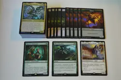 MTG CCG SYMBIOTIC SWARM Commander 2020 Complete Deck NM Near Mint - Image 1