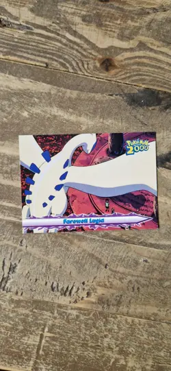 Farewell Lugia #68 Blue Label Non Holo - Topps Pokemon The Movie 2000 NM - Image 1