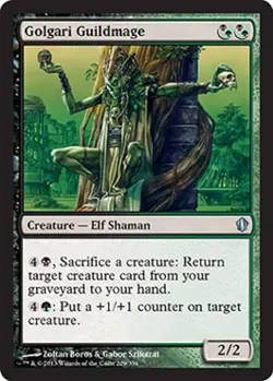 Golgari Guildmage - Light Play MTG Commander 2013 Edition - Image 1
