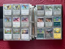 Pokemon 151 Complete Base Set Binder Common Uncommon Rare Holo Ex Reverse Promos - Image 3