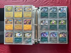 Pokemon 151 Complete Base Set Binder Common Uncommon Rare Holo Ex Reverse Promos - Image 4