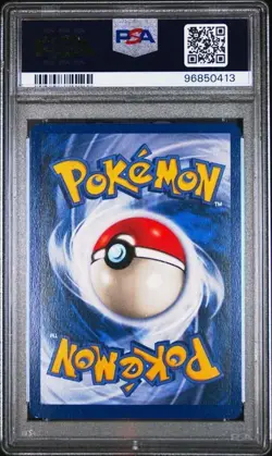 1999 POKEMON FOSSIL 7 HITMONLEE HOLO 1ST EDITION PSA 8 NM MT - Image 2