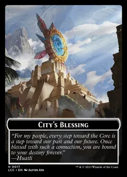 4x Pirate/City's Blessing Token, Lost Caverns of Ixalan, MTG, Magic Token - Image 1