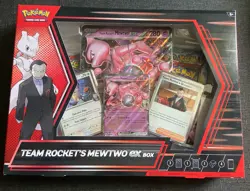 Pokemon TCG Team Rocket's Mewtwo ex Box Sealed Destined Rivals Journey Together - Image 1