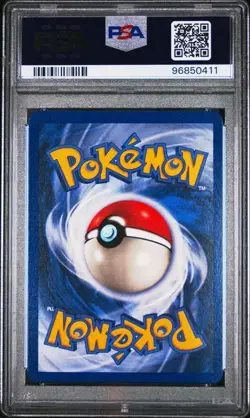 1999 Pokemon Fossil 5 Gengar Holo 1st Edition PSA 8 Nm Mt - Image 2