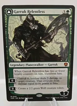 Garruk Relentless MTG Innistrad Remastered Regular - Image 1