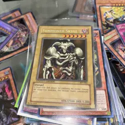 Yugioh Summoned Skull BPT-002 Limited Edition Secret Rare Holo - Image 1