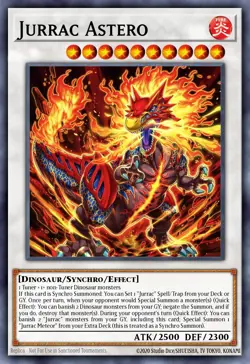 BLMM-EN018 "Jurrac Astero" Secret Rare YuGiOh! NEW - Image 1