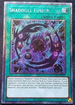 YuGiOh! Shaddoll Fusion RA04-EN231 RA04-EN231 Platinum Secret Rare - Near Mint - Image 1