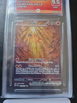Pokemon TCG Chi-Yu EX Scarlet & Violet Paldea Evolved Card 259/193 Graded Pg 9.5 - Image 3